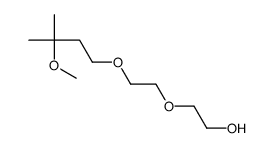 2-[2-(3-methoxy-3-methylbutoxy)ethoxy]ethanol结构式