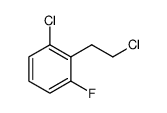 Benzene, 1-chloro-2-(2-chloroethyl)-3-fluoro Structure