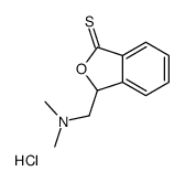 3-[(dimethylamino)methyl]-3H-2-benzofuran-1-thione,hydrochloride Structure