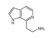 2-(1H-Pyrrolo[2,3-c]pyridin-7-yl)ethanamine结构式