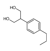 2-(4-propylphenyl)propane-1,3-diol结构式