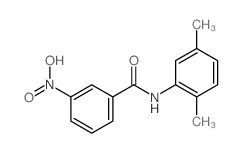 N-(2,5-Dimethylphenyl)-3-nitrobenzamide结构式