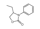 4-ethyl-3-phenyl-1,3-oxazolidine-2-one结构式