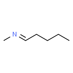 N-Pentylidenemethylamine结构式