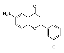 4H-1-Benzopyran-4-one,6-amino-2-(3-hydroxyphenyl)-(9CI) picture