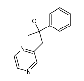 2-(2-hydroxy-2-phenylpropyl)pyrazine Structure