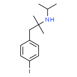N-isopropyl-4-iodophentermine structure