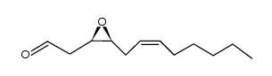 2-((2R,3S)-3-((Z)-oct-2-en-1-yl)oxiran-2-yl)acetaldehyde结构式
