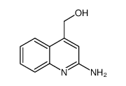(2-aminoquinolin-4-yl)methanol结构式