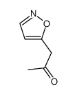 2-Propanone, 1-(5-isoxazolyl)- (9CI) Structure