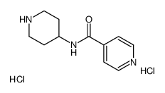 N-(Piperidin-4-yl)isonicotinamide dihydrochloride structure