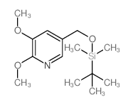 5-((tert-Butyldimethylsilyloxy)methyl)-2,3-dimethoxypyridine picture