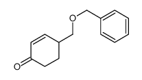 4-(phenylmethoxymethyl)cyclohex-2-en-1-one Structure