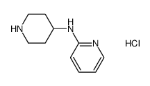 piperidin-4-yl-pyridin-2-yl-amine hydrochloric acid salt Structure