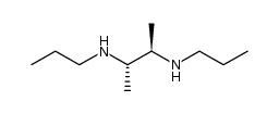 (2R,3S)-N2,N3-dipropylbutane-2,3-diamine结构式