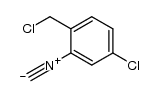 5-chloro-2-(chloromethyl)phenyl isocyanide Structure