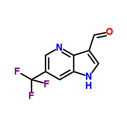 6-Trifluoromethyl-4-azaindole-3-carbaldehyde picture