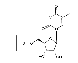 5'-O-TBDMS-thymidine结构式