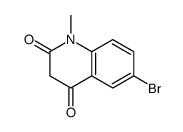 6-bromo-1-methylquinoline-2,4-dione Structure