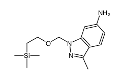 3-METHYL-1-((2-(TRIMETHYLSILYL)ETHOXY)METHYL)-1H-INDAZOL-6-AMINE picture