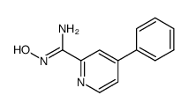4-phenylpyridine-2-carboxamide oxime Structure