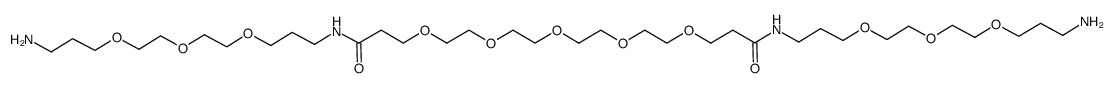 diamido-dPEG11-diamine Structure