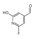 2-fluoro-6-oxo-1H-pyridine-4-carbaldehyde结构式