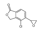 4-chloro-5-oxiran-2-yl-2-benzofuran-1(3H)-one Structure