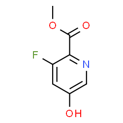 Methyl 3-fluoro-5-hydroxypicolinate Structure