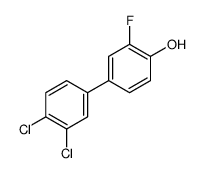 4-(3,4-dichlorophenyl)-2-fluorophenol结构式