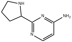 2-(吡咯烷-2-基)嘧啶-4-胺结构式