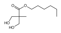 hexyl 3-hydroxy-2-(hydroxymethyl)-2-methylpropanoate Structure