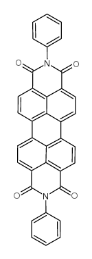 N,N'-二苯基-3,4,9,10-per二羧酰亚胺结构式