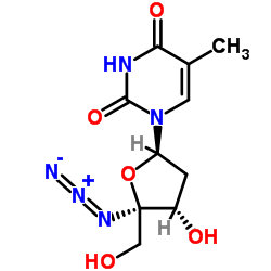 4'-azidothymidine结构式