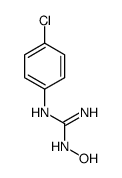 2-(4-chlorophenyl)-1-hydroxy-guanidine structure