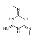 2-N,4-N-dimethyl-1,3,5-triazine-2,4,6-triamine结构式