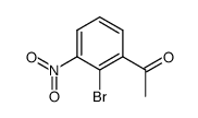 1-(2-bromo-3-nitro-phenyl)ethanone结构式