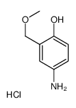 2-METHOXYMETHYL-p-AMINOPHENOL HCL structure