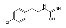 2-(4-chlorophenyl)ethylurea结构式