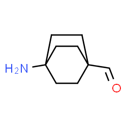 Bicyclo[2.2.2]octane-1-carboxaldehyde, 4-amino- (9CI) Structure