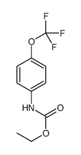 ethyl N-[4-(trifluoromethoxy)phenyl]carbamate结构式