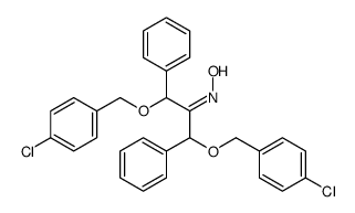 4-chlorophenylmethoxybenzyl ketoxime结构式