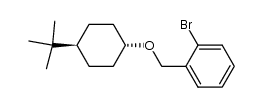 trans-(2'-bromobenzyloxy)-4-tert-butylcyclohexane结构式