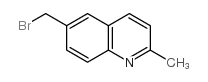 6-(Bromomethyl)-2-methylquinoline Structure