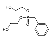 2-[benzyl(2-hydroxyethoxy)phosphoryl]oxyethanol Structure
