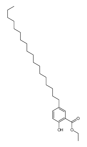 ethyl 2-hydroxy-5-octadecylbenzoate Structure