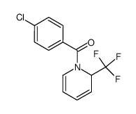 (4-chlorophenyl)(2-(trifluoromethyl)pyridin-1(2H)-yl)methanone结构式