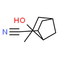 Bicyclo[2.2.1]heptane-2-carbonitrile, 6-hydroxy-6-methyl-, (exo,exo)- (9CI)结构式