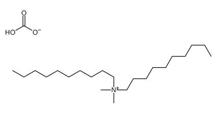 N-Decyl-N,N-dimethyl-1-decanaminium carbonate结构式