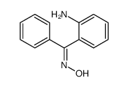 (E)-2-Aminobenzophenone oxime结构式